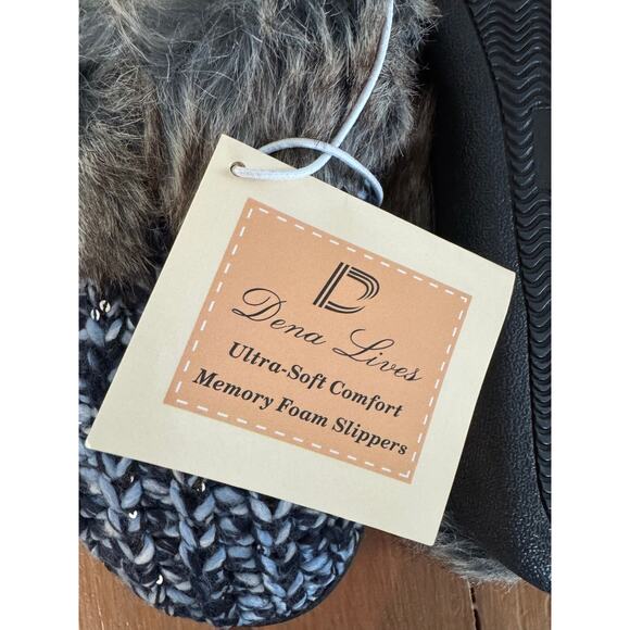 Memory Foam Slippers Hard Sole Ultra Soft Women’s 7-10 - Picture 7 of 7